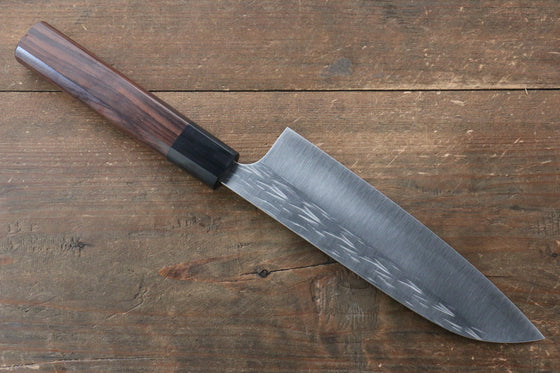 Yu Kurosaki Juhyo R2/SG2 Hammered Santoku Japanese Knife 165mm  Handle - Japanny - Best Japanese Knife