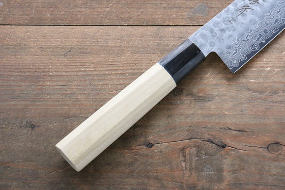 Sakai Takayuki AUS10 45 Layer Damascus Gyuto  210mm Magnolia Handle - Japanny - Best Japanese Knife