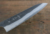 Yu Kurosaki Fujin Blue Super Hammered Gyuto Japanese Knife 210mm American Cherry Handle - Japanny - Best Japanese Knife