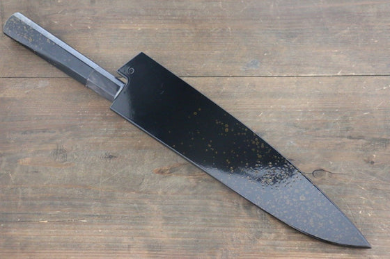 Sakai Takayuki VG10 33 Layer Damascus Hammered Gyuto Japanese Knife 210mm Gold Lacquered Handle with Sheath - Japanny - Best Japanese Knife