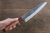 Yu Kurosaki Fujin Blue Super Hammered Gyuto Japanese Knife 240mm American Cherry Handle - Japanny - Best Japanese Knife