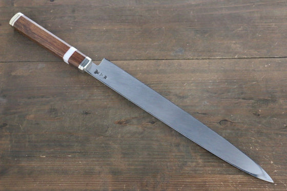 Sakai Takayuki Silver Steel No.3 Yanagiba  Desert Ironwood Handle - Japanny - Best Japanese Knife