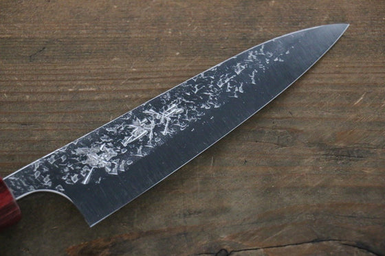 Yu Kurosaki Shizuku SPG2 Hammered Petty-Utility Japanese Knife 120mm - Japanny - Best Japanese Knife
