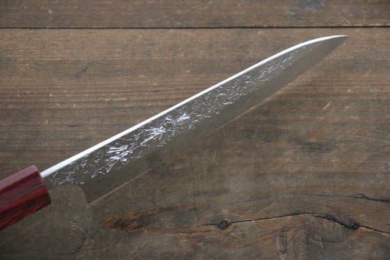 Yu Kurosaki Shizuku SPG2 Hammered Petty-Utility 150mm - Japanny - Best Japanese Knife