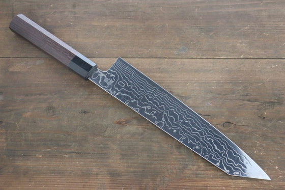 Sukenari ZDP189 Damascus Kiritsuke Gyuto  270mm Shitan Handle - Japanny - Best Japanese Knife