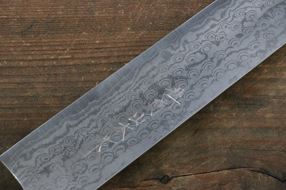 Nao Yamamoto VG10 Damascus Sujihiki 270mm Yew Tree Handle - Japanny - Best Japanese Knife
