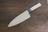 [Left Handed] Saya Sheath for Deba Chef's Knife with Plywood Pin - Japanny - Best Japanese Knife