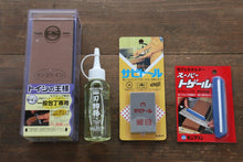  Cutlery Care Set 22324 (#800 & #6000), Super-Togeru, Cutlery Camellia Oil (100ml),  Rust Eraser (fine grits) - Japanny - Best Japanese Knife