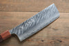 Yu Kurosaki Fujin VG10 Hammered Damascus Nakiri Japanese Knife 165mm - Japanny - Best Japanese Knife