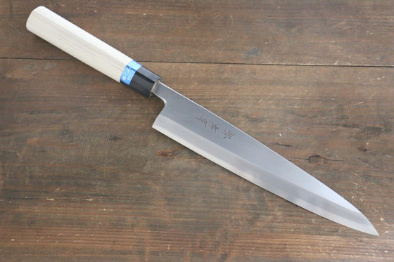 Sakai Takayuki INOX Molybdenum Mioroshi Deba  Magnolia Handle - Japanny - Best Japanese Knife