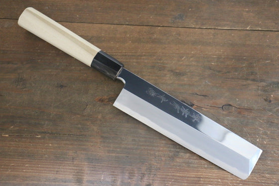 Sakai Takayuki Blue Steel No.2 Mirrored Finish Usuba - Japanny - Best Japanese Knife