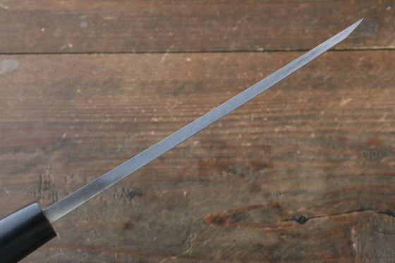 Sakai Takayuki Kasumitogi White Steel Asanoha engraving Deba - Japanny - Best Japanese Knife