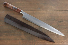  Sakai Takayuki INOX Molybdenum Yanagiba  Desert Ironwood(Sugihara model) Handle - Japanny - Best Japanese Knife