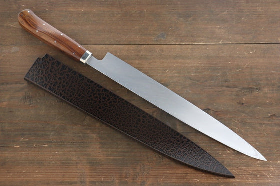 Sakai Takayuki INOX Molybdenum Yanagiba Desert Ironwood Handle - Japanny - Best Japanese Knife