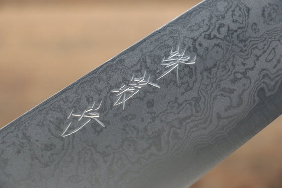Kikumori Blue Steel No.1 Damascus Gyuto 240mm with Magnolia Handle - Japanny - Best Japanese Knife