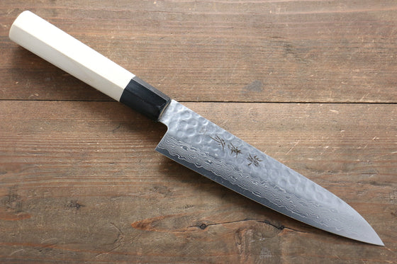 Sakai Takayuki AUS10 45 Layer Damascus Gyuto 180mm Magnolia Handle - Japanny - Best Japanese Knife