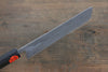 Shigeki Tanaka R2/SG2 Damascus Nakiri 165mm Ebony Wood Handle - Japanny - Best Japanese Knife