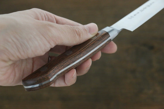 Sakai Takayuki Blue Steel No.2 Honyaki Petty-Utility Japanese Knife - Japanny - Best Japanese Knife