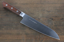  Sakai Takayuki Blue Steel No.2 Honyaki Santoku 180mm - Japanny - Best Japanese Knife
