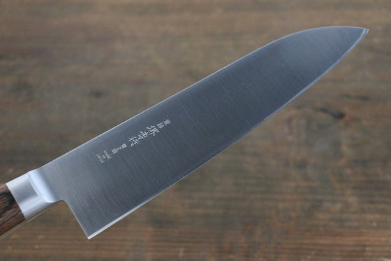 Sakai Takayuki Blue Steel No.2 Honyaki Santoku Japanese Knife 180mm - Japanny - Best Japanese Knife