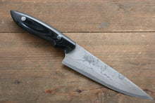  Kazuo Nomura White Steel No.2 Damascus Gyuto 150mm with Micarta Handle - Japanny - Best Japanese Knife
