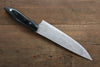 Kazuo Nomura White Steel No.2 Damascus Gyuto 180mm with Micarta Handle - Japanny - Best Japanese Knife