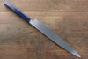 Sakai Takayuki Nanairo INOX Molybdenum Yanagiba  270mm ABS resin(Turquoise pearl) Handle - Japanny - Best Japanese Knife