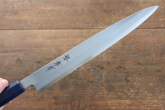 Sakai Takayuki Nanairo INOX Molybdenum Yanagiba  270mm ABS resin(Turquoise pearl) Handle - Japanny - Best Japanese Knife