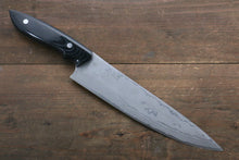  Kazuo Nomura White Steel No.2 Damascus Gyuto 210mm Micarta Handle - Japanny - Best Japanese Knife