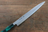 Sakai Takayuki Nanairo INOX Molybdenum Yanagiba 270mm ABS resin(Green tortoiseshell) Handle - Japanny - Best Japanese Knife