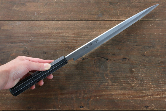 Sakai Takayuki Nanairo INOX Molybdenum Yanagiba Japanese Knife 270mm ABS resin(Ebony) Handle - Japanny - Best Japanese Knife