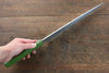 Sakai Takayuki Nanairo INOX Molybdenum Yanagiba Japanese Knife 270mm ABS resin(Green pearl) Handle - Japanny - Best Japanese Knife