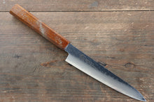  Sakai Takayuki VG10 33 Layer Damascus Petty-Utility 150mm Live oak Lacquered (Seiren) Handle - Japanny - Best Japanese Knife