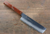 Sakai Takayuki VG10 33 Layer Damascus Nakiri  160mm Live oak Lacquered (Seiren) Handle - Japanny - Best Japanese Knife