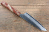 Sakai Takayuki VG10 33 Layer Damascus Kengata Santoku  160mm Live oak Lacquered (Seiren) Handle - Japanny - Best Japanese Knife