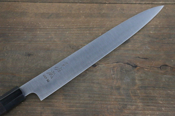 Sukenari HAP40 3 Layer Sujihiki 240mm Shitan Handle - Japanny - Best Japanese Knife
