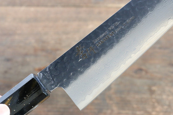Sakai Takayuki VG10 33 Layer Damascus Gyuto 210mm Live oak Lacquered (Saiu) Handle - Japanny - Best Japanese Knife