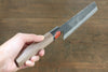 Shigeki Tanaka Blue Steel No.2 TEKKA Kurouchi Nakiri Japanese Chef Knife 165mm - Japanny - Best Japanese Knife