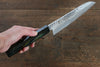 Sakai Takayuki VG10 33 Layer Damascus Santoku 170mm Live oak Lacquered (Saiu) Handle - Japanny - Best Japanese Knife