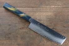  Sakai Takayuki VG10 33 Layer Damascus Nakiri 160mm Live oak Lacquered (Saiseki) Handle - Japanny - Best Japanese Knife
