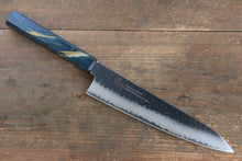  Sakai Takayuki VG10 33 Layer Damascus Gyuto Japanese Knife 210mm Live oak Lacquered (Saiseki) Handle - Japanny - Best Japanese Knife