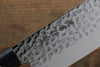 Kanetsune DSR-1K6 Hammered Nakiri  165mm Red Pakka wood Handle - Japanny - Best Japanese Knife