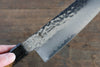 Sakai Takayuki VG10 33 Layer Damascus Santoku 170mm Live oak Lacquered (Kokushin) Handle - Japanny - Best Japanese Knife