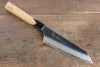 Sakai Takayuki VG10 33 Layer Damascus Kengata Santoku  160mm Live oak Lacquered (Kokushin) Handle - Japanny - Best Japanese Knife