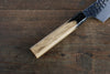 Sakai Takayuki VG10 33 Layer Damascus Kengata Santoku  160mm Live oak Lacquered (Kokushin) Handle - Japanny - Best Japanese Knife