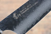 Sakai Takayuki VG10 33 Layer Damascus Kengata Santoku Japanese Knife 160mm Live oak Lacquered (Kokushin) Handle - Japanny - Best Japanese Knife
