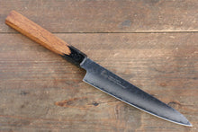  Sakai Takayuki VG10 33 Layer Damascus Petty-Utility 150mm Live oak Lacquered (Kokushin) Handle - Japanny - Best Japanese Knife