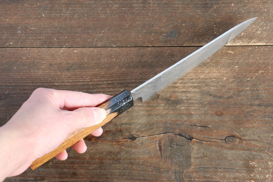 Sakai Takayuki VG10 33 Layer Damascus Petty-Utility Japanese Knife 150mm Live oak Lacquered (Kokushin) Handle - Japanny - Best Japanese Knife