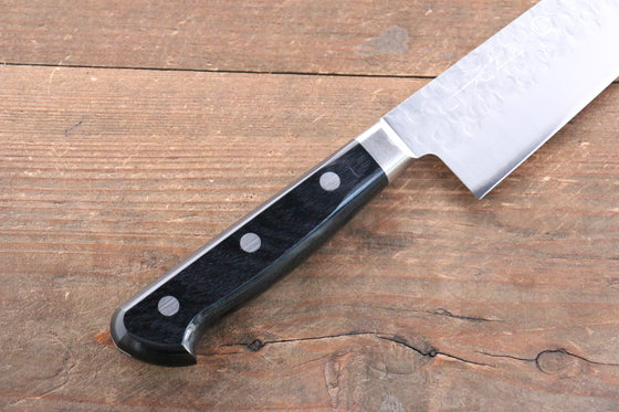 Takamura Knives VG10 Hammered Gyuto  180mm Black Pakka wood Handle - Japanny - Best Japanese Knife