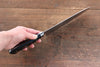 Takamura Knives VG10 Hammered Gyuto  180mm Black Pakka wood Handle - Japanny - Best Japanese Knife